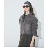 コンパクトに決まる、デニムジップジャケット | coca | 詳細画像18 