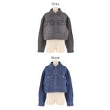 コンパクトに決まる、デニムジップジャケット | coca | 詳細画像21 