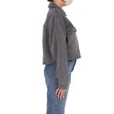 コンパクトに決まる、デニムジップジャケット | coca | 詳細画像5 