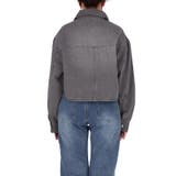 コンパクトに決まる、デニムジップジャケット | coca | 詳細画像6 