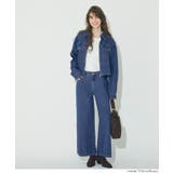 コンパクトに決まる、デニムジップジャケット | coca | 詳細画像7 