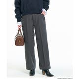 ［Gray］ | 【DAILY WARM】裏起毛スラックス | coca