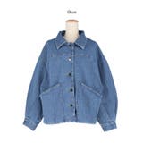 ラフに羽織れてこなれる、オーバーサイズデニムジャケット | coca | 詳細画像14 