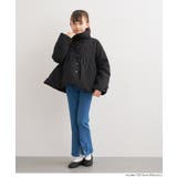 親子お揃いウォッシャブル 中綿スタンドカラーフレアブルゾン | coca | 詳細画像3