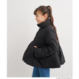 親子お揃いウォッシャブル 中綿スタンドカラーフレアブルゾン | coca | 詳細画像4