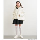 親子お揃いウォッシャブル 中綿スタンドカラーフレアブルゾン | coca | 詳細画像8