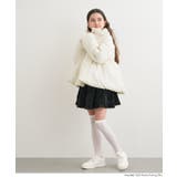 親子お揃いウォッシャブル 中綿スタンドカラーフレアブルゾン | coca | 詳細画像9