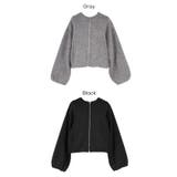 もこもこ感が愛らしい、カーリーボアブルゾン | coca | 詳細画像24 