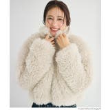 フェイクファーショートジャケット | coca | 詳細画像12 