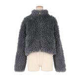 フェイクファーショートジャケット | coca | 詳細画像3 