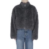 フェイクファーショートジャケット | coca | 詳細画像4 