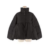 【洗える】中綿スタンドカラーフレアブルゾン | coca | 詳細画像3 