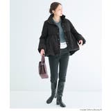 【洗える】中綿スタンドカラーフレアブルゾン | coca | 詳細画像7 