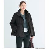 【洗える】中綿スタンドカラーフレアブルゾン | coca | 詳細画像8 