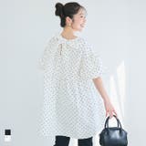 バックリボンチュニック レディース | coca | 詳細画像1 