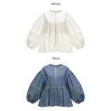 デニムギャザーアウター レディース | coca | 詳細画像21 