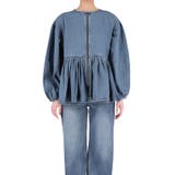 デニムギャザーアウター レディース | coca | 詳細画像4 