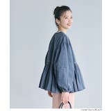 デニムギャザーアウター レディース | coca | 詳細画像8 