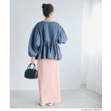 デニムギャザーアウター レディース | coca | 詳細画像9 