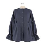 デニムライク金ボタンブラウス レディース | coca | 詳細画像15 