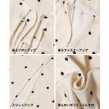 ドットペプラムワンピース | coca | 詳細画像21 