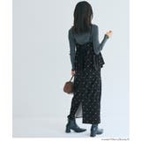 ドットペプラムワンピース | coca | 詳細画像10 