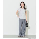 刺繍入り半袖クルーネックトップス | coca | 詳細画像16 