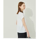 刺繍入り半袖クルーネックトップス | coca | 詳細画像5 