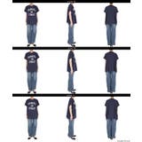ロールアップロゴプリントビッグTシャツ | coca | 詳細画像16 
