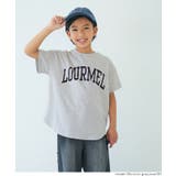 親子お揃いテールカットカレッジビッグTシャツ キッズ | coca | 詳細画像8