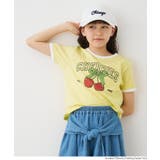 キャッチーで可愛いさくらんぼリンガーTシャツ | coca | 詳細画像12 