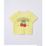 キャッチーで可愛いさくらんぼリンガーTシャツ | coca | 詳細画像20 
