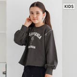 ハートジップスウェットトップス | coca | 詳細画像1