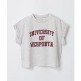 親子お揃いロールアップロゴTシャツ | coca | 詳細画像2 