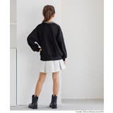 ワッペンスウェットトップス | coca | 詳細画像4