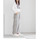 刺繍スウェットカーゴパンツ | coca | 詳細画像9