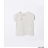 親子お揃い刺繍半袖クルーネックトップス | coca | 詳細画像16 