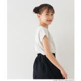 親子お揃い刺繍半袖クルーネックトップス | coca | 詳細画像3 