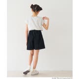 親子お揃い刺繍半袖クルーネックトップス | coca | 詳細画像4 