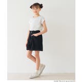 親子お揃い刺繍半袖クルーネックトップス | coca | 詳細画像6 