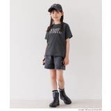 親子お揃いクルーネックロゴTシャツ キッズ | coca | 詳細画像14 