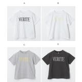 親子お揃いクルーネックロゴTシャツ キッズ | coca | 詳細画像19 