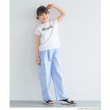 親子お揃いフレンチスリーブ刺繍Tシャツ キッズ | coca | 詳細画像2
