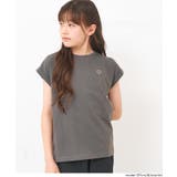 キッズ 親子お揃いフレンチスリーブ刺繍Tシャツ | coca | 詳細画像9 