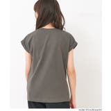 キッズ 親子お揃いフレンチスリーブ刺繍Tシャツ | coca | 詳細画像10 