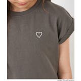 キッズ 親子お揃いフレンチスリーブ刺繍Tシャツ | coca | 詳細画像11 