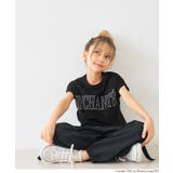 親子お揃いフレンチスリーブ刺繍Tシャツ | coca | 詳細画像13