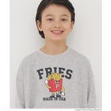 イラストプリント長袖Tシャツ | coca | 詳細画像12 