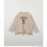 イラストプリント長袖Tシャツ | coca | 詳細画像15 