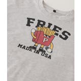 イラストプリント長袖Tシャツ | coca | 詳細画像17 